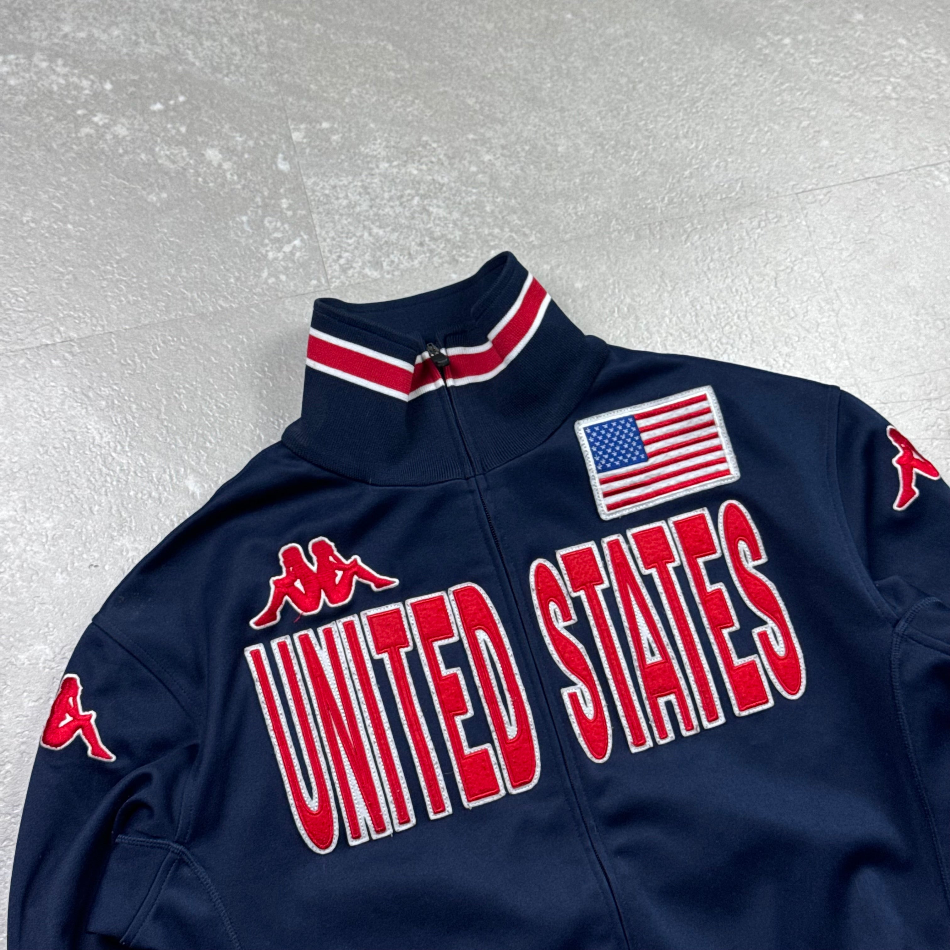 Kappa United States track jacket